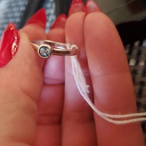 925 Silver With 0,25 Spinel Gemstone Ring
